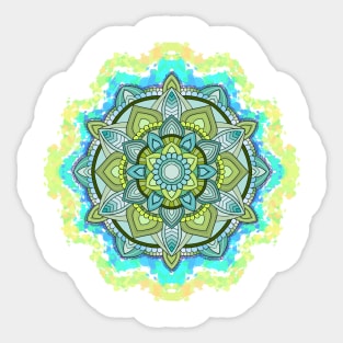 Mandala retro Sticker